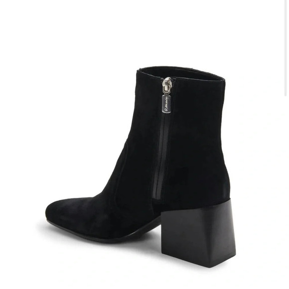 NEW BLONDO salome ankle boot in black suede size 10 M - Picture 2 of 10